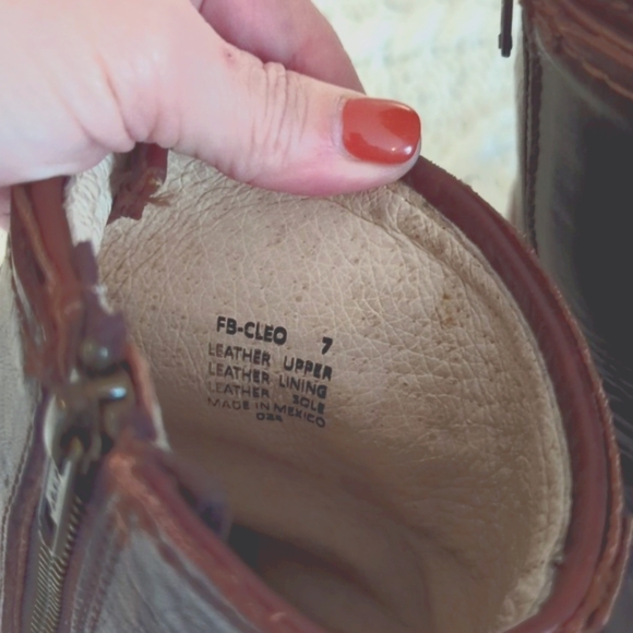 Freebird By Steven Cleo Congac Colored Size 7 Boots - Picture 5 of 5